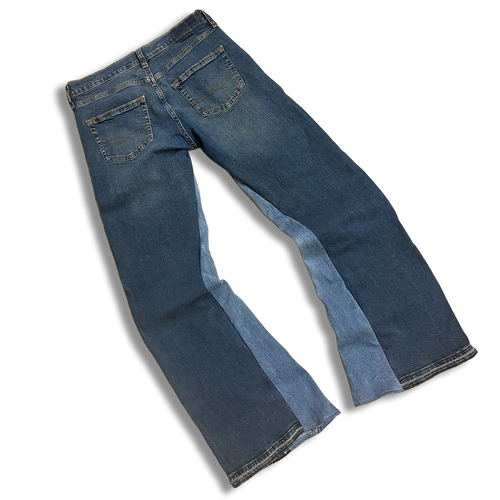Distressed Camo Flare